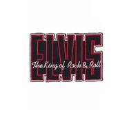ARPatches Elvis King of Rock Roll Patch Badge Embroidered Iron on Applique Patch Accessory