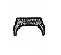ARPatches Killswitch Engage Metalcore Band Silver Patch Badge Embroidered Iron On Applique Patch Accessory