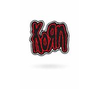 ARPatches Red Metalband Patch Badge Embroidered Iron On Applique Patch Accessory