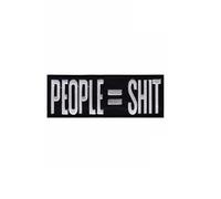 ARPatches Slipknot People Shit Black Patch Badge Embroidered Iron On Applique Patch Accessory