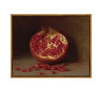 ARPEOTCY Still Life Vintage Wall Art, Fruit Framed Canvas Wall Art Decor, Classical Farmhouse Wall Decor for Living Room, Hanging Painting for Kitchen, Dining Decor 11x14in
