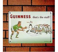ARPINO Metal Sign 8"x12" Guinness Irish Rugby Vintage Tin Sign Home Decor