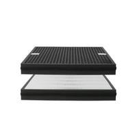 ARPZPPSK Custom Filter Air Purifier HEPA + Activated Carbon Composite Multifunctional Filter 259 * 259 * 30mm ，Compatible For Delonghi AC150