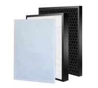 ARPZPPSK Hepa H13 Filter, Compatible With Sharp, For Air Purifier KC-W380SW KC-Z380W KC-CD60-W KC-C150SW KC-BD60-S Replacement And Deodorizing Carbon Filter