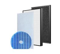 ARPZPPSK UZ-HD6HF UZ-HD6DF UZ-HG6MF HEPA Carbon Filter Replacement ,Compatible For Sharp Air Purifier UA-HG60E UA-HG60E-L UA-HG60E-T(Light green)