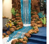 ARQRHTLY Rainforest Falls VBS Decorations, 6 Pcs Waterfall Landscaping Kit
