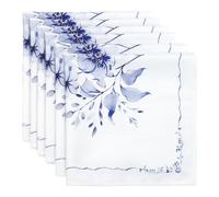 Arquiel Cloth Napkins Set of 6, 100% Cotton Dinner Table Napkins, Washable & Reusable Napkins for Family Dinners Cocktail Home Parties Weddings(45cm x 45cm)