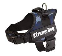 Arquivet 17702 Xtreme Dog Harness, Camo Blue, XS (44-57 cm)