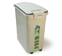 Arquivet Feed Container with Wheels, 54 Litres, 29 x 53 x 54.5 cm, Grey