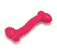 Arquivet Pink Toy Bone with Picks for Dogs 11cm - Made of Thermoplastic - Dog Toys and Accessories - Recommended for Small Breed Dogs