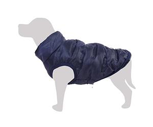 Arquivet Reversible Padded Vest Two Blue Norway M/30cm Clothes for Dogs Protects Against Cold Coats Sweatshirts Sweaters Vests Jackets Sweaters Waterproof and More