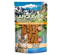 Arquivet Salmon Dice 50g for Cats, 1 Count (Pack of 1)
