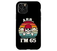 Arr.. I'm 65 Funny Vintage Skull 65 Year Old Birthday Case for iPhone 11 Pro