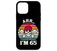Arr.. I'm 65 Funny Vintage Skull 65 Year Old Birthday Case for iPhone 12 mini