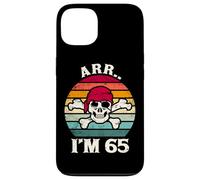 Arr.. I'm 65 Funny Vintage Skull 65 Year Old Birthday Case for iPhone 13
