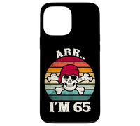 Arr.. I'm 65 Funny Vintage Skull 65 Year Old Birthday Case for iPhone 13 Pro Max