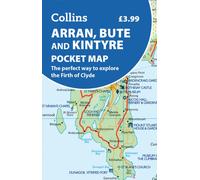 Arran, Bute and Kintyre Pocket Map : The perfect way to explore the Firth of Clyde