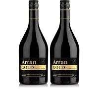 Arran Gold Malt Whisky Cream Liqueur 70cl, 17% ABV, Luxurious whisky cream liqueur, Try it on its own chilled, with ice, in coffee or even as part of a pudding Isle Of Arran (Pack of 2)
