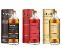 Arran Port Cask Finish - Amarone Cask Finish - Sauternes Cask Finish Whisky | 3 x 70cl