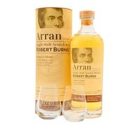 Arran - Robert Burns Single Malt Scotch - Whisky 70cl 43% ABV (Includes Branded Glass)
