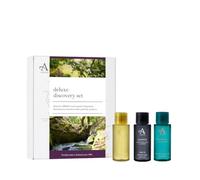 Arran Sense of Scotland Deluxe Discovery Gift Set, 10 x 30ml Travel Minis | Seven Island Fragrances, Shampoo Conditioner Shower Gel and Body Lotion, Ideal for Weekends Away, Suits All Skin Types