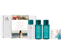 Arran Sense of Scotland Kildonan Gift Set for Women, Shower Gel & Lotion | Three 30ml Minis Plus 25g Soap, Sweet Violet and Velvety Orris, Ideal for Weekends Away, Presented in a Box
