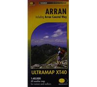 Arran Ultramap: including Arran Coastal Way (Ultramap XT40)