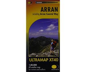 Arran Ultramap: including Arran Coastal Way (Ultramap XT40)