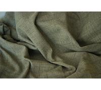 Arran Wool Look A Like Tweed Fabric Material - MINERAL