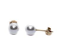 Arranview Jewellery 5 mm pearl stud earrings in 9ct yellow gold