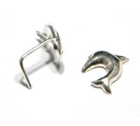 Arranview Jewellery 925 Solid Sterling Silver Dolphin Nose Stud