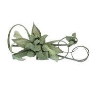 Arranview Jewellery Sage Green sinamay flower fascinator with quills