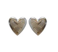 Arranview Jewellery Silver Heart Stud Earring (7mm) - 925 Sterling Silver