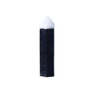 ARrase Home Collections Home Natural Crystal Tower Tai Chi Jade Tower Crystal Point Home Decorationa (Size : 9-10cm)