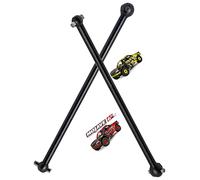 ARRCat 2pcs Centor Drive Shaft Upgrades Part for Arrma 1/7 Mojave 6S BLX,Metal #45 Centor Drive Shaft Hop-up Parts,RC Heavy Duty Driveshaft for Arrma 1/7 Mojave 6S BLX,Black