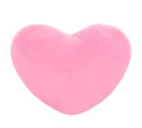 arrderly 1 Pcs Pink Heart Decorative Pillow, Heart Shaped Cushion for Sofa and Bed, Cute Valentine's Day Gift for Girls, Home Decoration