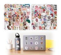 arrderly Pack of 100 Organ Anatomy Stickers, Computer Notebook Stickers, Organ Stickers for Bicycle, Luggage, Skateboard, Bumper, Motorcycle, Fridge, Laptop