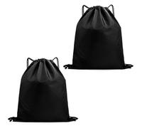 arrderly Pack of 2 Cooler Bags, Backpacks with Drawstring, Foldable Cool Bags, Reusable Foil Bags for Picnic, Camping, Outdoor, Sports