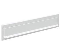 ARREGUI C613 Letter Box Cover - Steel Letter Box Flap - Letter Panel/Flap for Wall Through Letterbox, 13.5" x 2.8" White