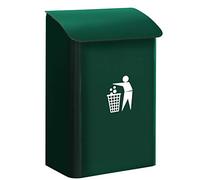 Arregui M283313 E-6103 Wall-Mounted Bin, Colour Green