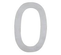 Arregui SEC11-T3-B-0- Body Signage 200mm Number 0 Stainless Steel