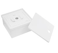 ARREGUI Terra 22801W-S1 Hidden Hidden Floor Safe | Small Recessed Safe | Secret Safe | Secret Money Hide| 10x20x20cm | 2.3L | White