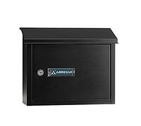 Arregui V4064 Maxi Letter Box, Size M (DIN A4), Aluminium Black