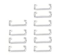 ArrErr 10 Pack Eyelash Curler Fixing Clips Replacement Plastic Spring Clamp Fastener Lock Buckle Keeper Organizer for Curl Lash Curler Superior Curling Effect Ergonomic Spring-Loaded Eyelash Curlers