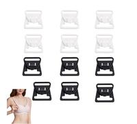 ArrErr 12 Set Nursing Bra Clips Quick Release Bra Strap Conversion Adapter Saver Maternity Bra Clips for Women Maternity Bras Breastfeeding Tank Tops Pajama Convert Regular Bras to Nursing Bras