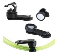 ArrErr 2 Pack Hydration Bladder Tube Holder Clips Hydraulics Hose Magnet Kit Magnetic Clip Organizer for Hydration Bladder Water Bladder Hiking Backpack Water Reservoir Storage Bag Hydration Pack