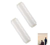 ArrErr 2 Tubes Fishing Thread Fishing Lures Thread 0.2mm Nylon Elastic Invisible Magic Fish Bait Threads Wrap Holder Keeper for Fish Dough Bait Soft Egg Sacs Chicken Liver Shrimp Worm on Hooks