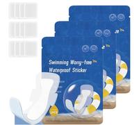 ArrErr 3 Pack Women's Waterproof Swimming Sticker Womens Private Area Protection Patch Protective Underwear Liners for Swimwear Swimsuits Bikini Set Bathing Suits Lingerie Swimming Pools