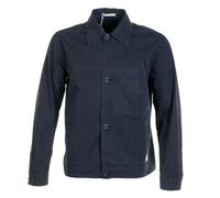 Arresskov Compact Cotton Overshirt Dark Navy, Large