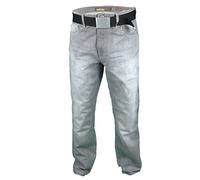 Arrested Development Mens Regular Fit Fashion Jeans Classic Denim Jeans with Belt W 28-50 L 29 31 33 with Zip Fastening Regular Smart Cotton Straight Blue Black Grey